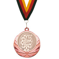 Dart-Medaille mit Band, bronze gallery