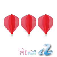 Flight Set Fit AIR Standard Polyester Cosmo rot