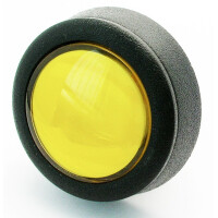 Leuchttaster 53 mm Silverball rund gelb gallery