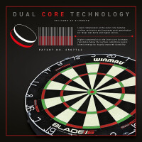 Dartboard Winmau Blade 6 Dual Co gallery 8_2nd