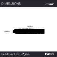 Steel Dartset Luke Humphries - TX1 Pione gallery