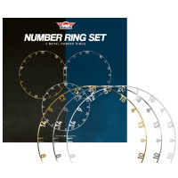#SR Bulls Metal Number Ring Set, 3pcs gallery