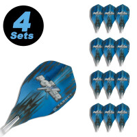 4 Flight Sets Edge Vision Power blau** gallery