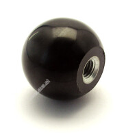 Kugelknopf 32 mm M8 schwarz** gallery